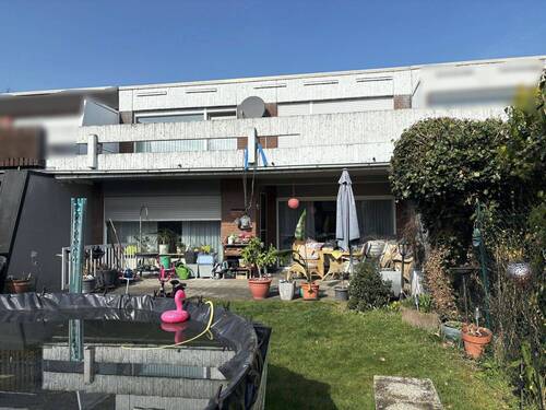 Gartenansicht - Ihr neues Zuhause an der Pony-Station - Reihenhaus in begehrter Westlage von Ahlen!