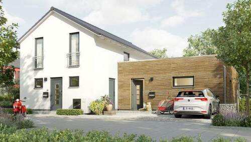 Einfamilienhaus-Aura-125-Mehrgenerationen-Holz-Str - 7 Zimmer Mehrfamilienhaus, Wohnhaus zum Kaufen in Güstrow
