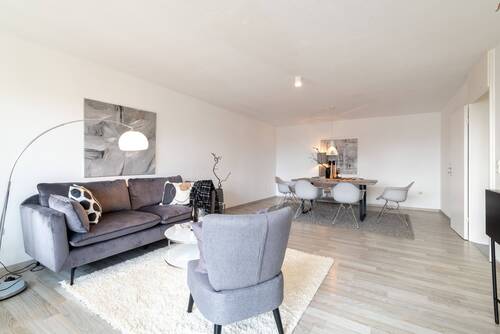 Wohnzimmer - 2 Zimmer Etagenwohnung in Unterschleißheim / Lohhof