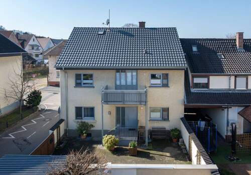Rückansicht - Bezugsfreies, gepflegtes Zweifamilienhaus in zentraler Lage von Rauenberg-Malschenberg