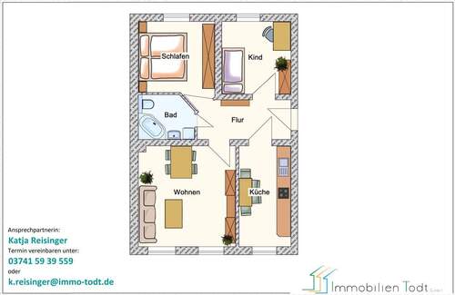 Reichenbach, Beethovenstr. 2, WE 06 - 