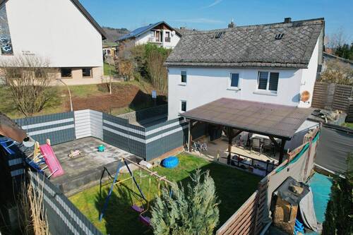 Rückansicht - 3 Zimmer Einfamilienhaus in Greifenstein / Allendorf