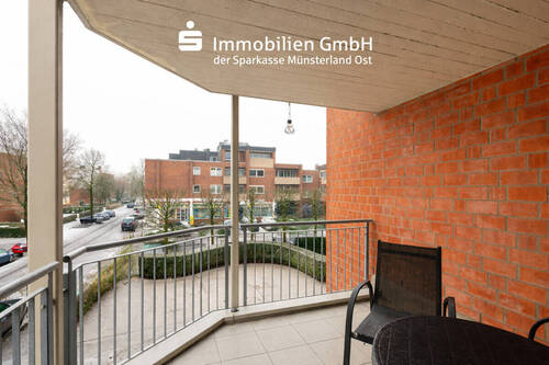Balkon - 2 Zimmer Etagenwohnung zum Kaufen in Münster