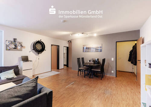 Wohnbereich - 2 Zimmer Etagenwohnung in Münster