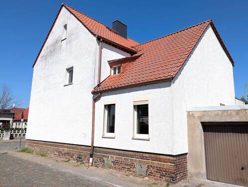 Südseite - 8 Zimmer Einfamilienhaus zum Kaufen in Lutherstadt Wittenberg