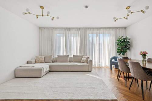 Offener Wohnbereich - 4 Zimmer Doppelhaushälfte zum Kaufen in Schulzendorf