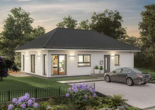 Hausansicht - Voller Comfort auf einer Ebene - Ihr schicker Bungalow!