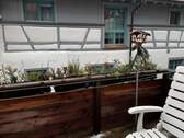 Der Balkon im zweiten Obergeschoss - 