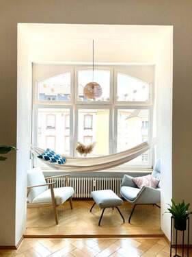 Erker - 4 Zimmer Etagenwohnung zur Miete in Frankfurt am Main