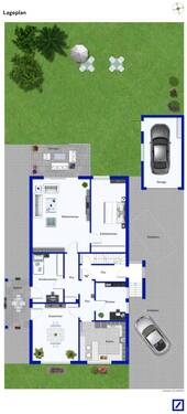 Lageplan / Außenanlage - 