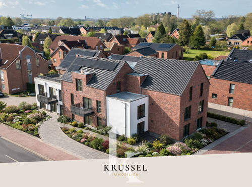 Herzlich willkommen bei KRÜSSEL IMMOBILIEN - NEU: Attraktive Neubauwohnung in begehrter Lage - 2 Zimmer, Balkon und Tiefgarage!