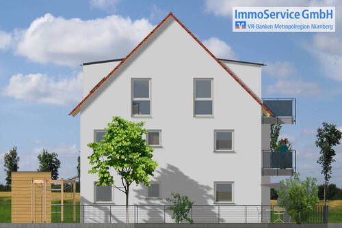 Westansicht - 3 Zimmer Etagenwohnung zum Kaufen in Fischbach