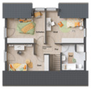 Grundriss-Einfamilienhaus-Flair-125-Dachgeschoss - 