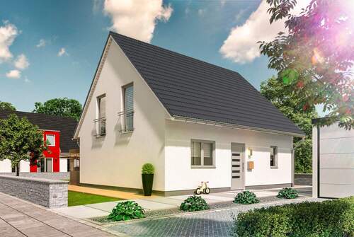 Flair_125_Eingangsbereich_Elegance_Final - Einfamilienhaus mit 136,00 m² in Walschleben zum Kaufen
