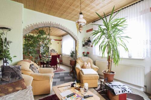 Wohnbereich - 3 Zimmer Einfamilienhaus zum Kaufen in Mücheln (Geiseltal)