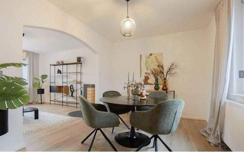 Wohnzimmer - Charmantes Reihenhaus in ruhiger Lage ab sofort provisionsfrei zu verkaufen