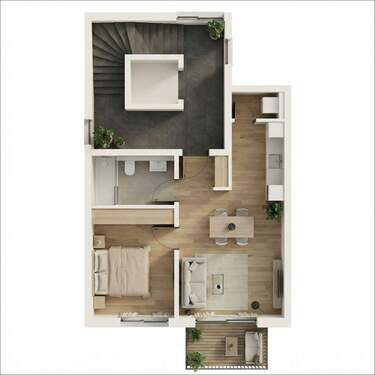 WE12 - Etagenwohnung mit 49,00 m&sup2; in Aschaffenburg zum Kaufen