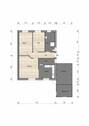 Grundriss - 3 Zimmer Doppelhaushälfte zur Miete in Aurich