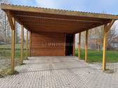 Carport mit Abstellraum - 