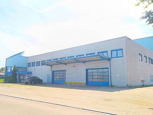 Ansicht - Gewerbeimmobilie mit Hochregallager in 79423 Heitersheim