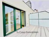 West Balkon - TOWNHOUSE NORDERNEY - mit FeWo Studio am Nordbadestrand Sonnenbalkon + Garten