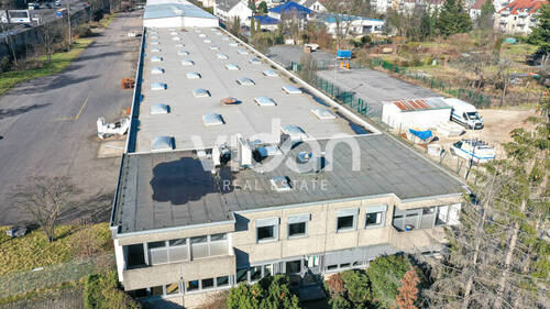 Luftbild - Halle in Leverkusen