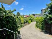 Blick aus der Haustür - 