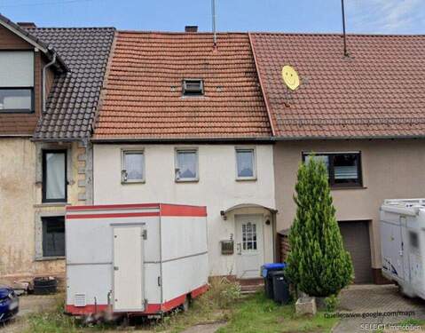 Ansicht - Aus Bankverwertung! Zweiseitig angebautes Einfamilienhaus