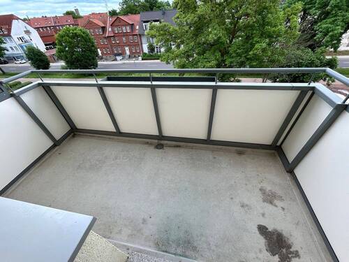 Balkon - 2 Zimmer Etagenwohnung zur Miete in Halberstadt