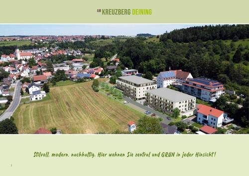 Zentral. Ruhig. Grün. - Etagenwohnung mit 61,40 m² in Deining zum Kaufen