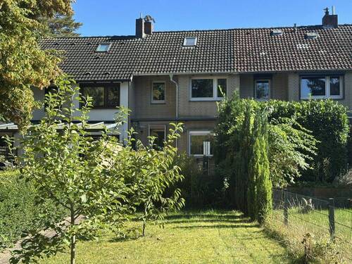 Rückseite aus dem Garten - 3 Zimmer Reihenmittelhaus zum Kaufen in Hamburg