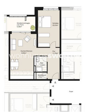 Bild 1 - Wohnungsswap - Nagelsweg - 1.150,00&nbsp;EUR Kaltmiete, ca.&nbsp; 72,00&nbsp;m&sup2;&nbsp;Wohnfl&auml;che