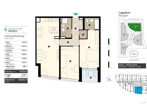 C-0-3_Marina-Garden-Dresden_upr.jpg - 3 Zimmer Etagenwohnung zum Kaufen in Dresden