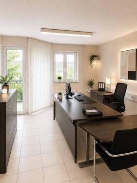 Büro mit Balkon - Büro in Gießen zum Kaufen