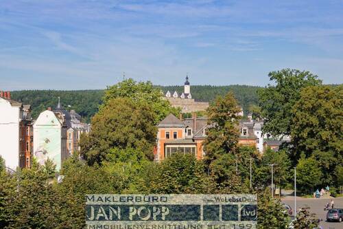 Blick aus dem Fenster - 3 Zimmer Etagenwohnung zur Miete in Greiz