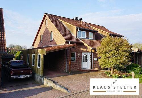 Das Doppelhaus - DOPPELHAUSHÄLFTE MIT CARPORT - 272.000,00 EUR Kaufpreis, ca.  119,00 m² Wohnfläche