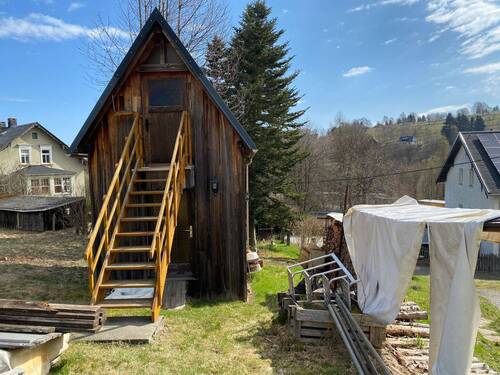 Gartenhaus mit Werkstatt - 