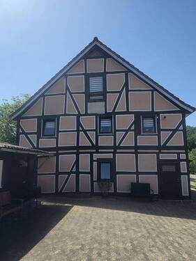 Hausansicht Hofseite - 8 Zimmer Mehrfamilienhaus, Wohnhaus zum Kaufen in Hann. Münden
