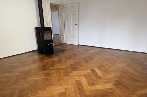 Kaminofen im Südwestzimmer - 