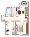 Grundriss coloured - 