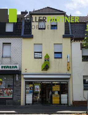 Vorderansicht - 3 Zimmer Mehrfamilienhaus, Wohnhaus zum Kaufen in Eschweiler / Weisweiler