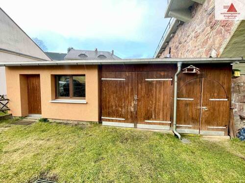 Gartenhaus mit Schuppen - 
