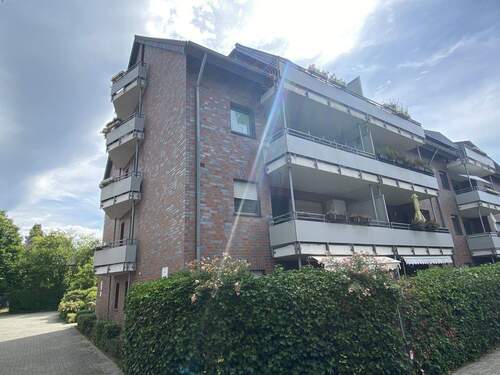 Rückansicht - 3 Zimmer Etagenwohnung in Krefeld