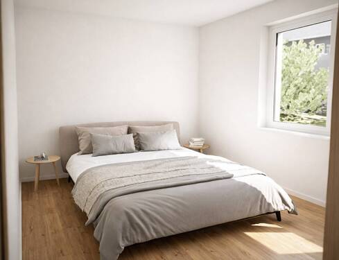 Schlafzimmer - Etagenwohnung mit 100,00 m&sup2; in Witten zur Miete