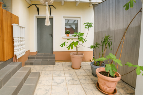 Übergang zum Garten - 