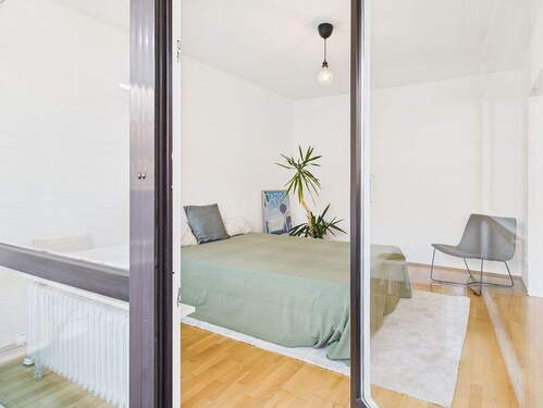 Schlafzimmer von der Loggia - 