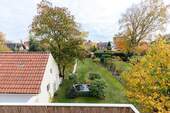 Der Ausblick vom Balkon - 