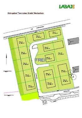 Lage Parzelle 9 - frei - Rest verkauft - Grundstück zum Kaufen in Blankenhain