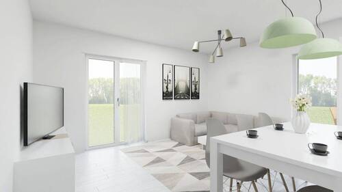 Visualisierung Wohnen - Etagenwohnung mit 78,00 m² in Rottenburg zum Kaufen