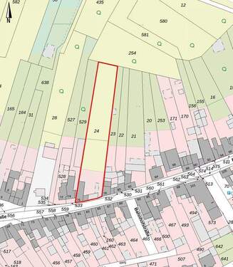 Lageplan - Attraktives Grundstück für MFH mit Abrissobjekt in Gangelt-Birgden
